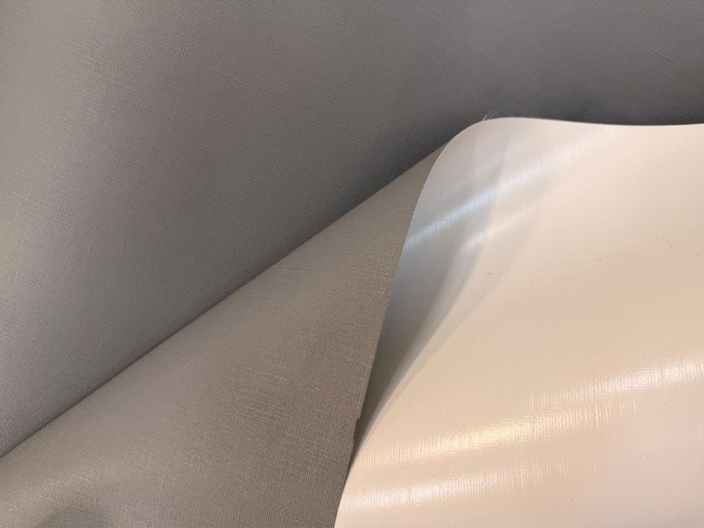 (600g/m²) LKW Plane, PVC Plane - 1,5m breit -premium beschichtet (DUO-Ware)