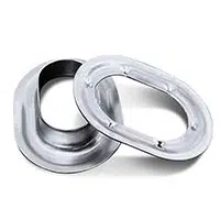 Ovalösen 22,5mm x 13,5mm, Nirosta