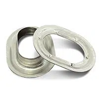 Ovalösen 22,5mm x 13,5mm, verzinkt