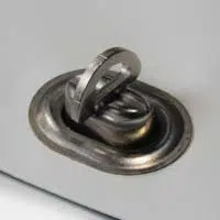 Oval, Nirosta 22,5 x 13,5mm + Drehverschluss