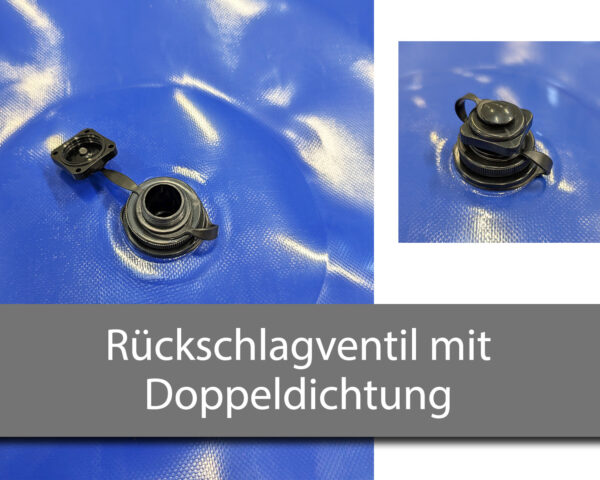 Ovale aufblasbare Poolplanen