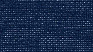 Eine Nahaufnahme eines strukturierten dunkelblauen Stoffes, der MEHGIES® VALMEX® Solera Vorzeltplane – Unifarben (Meterware) ähnelt, zeigt dicht gewebte Fäden mit einer rauen Oberfläche und gitterartigen feinen Linien.