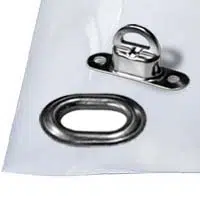 Oval, verzinkt 22,5 x 13,5mm + Drehverschluss