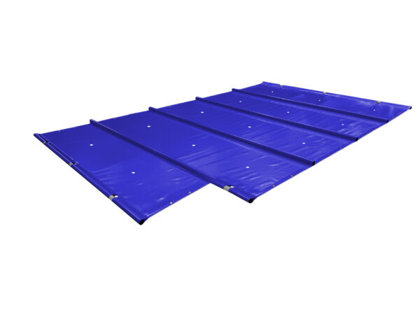 Poolplanen in L-Form (Stangenabdeckung)