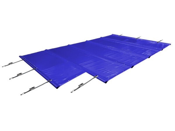 Poolplanen in L-Form (Stangenabdeckung)