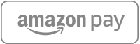 Logo von Amazon Pay mit amazon in Kleinbuchstaben, gefolgt von pay in einem grauen, abgerundeten Rechteck.
