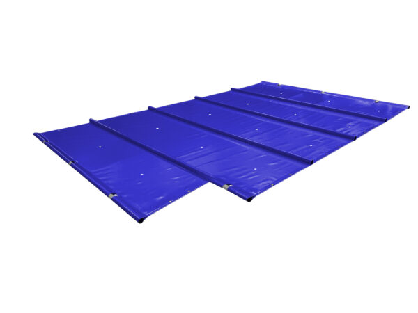 Poolplanen in L-Form (Stangenabdeckung)