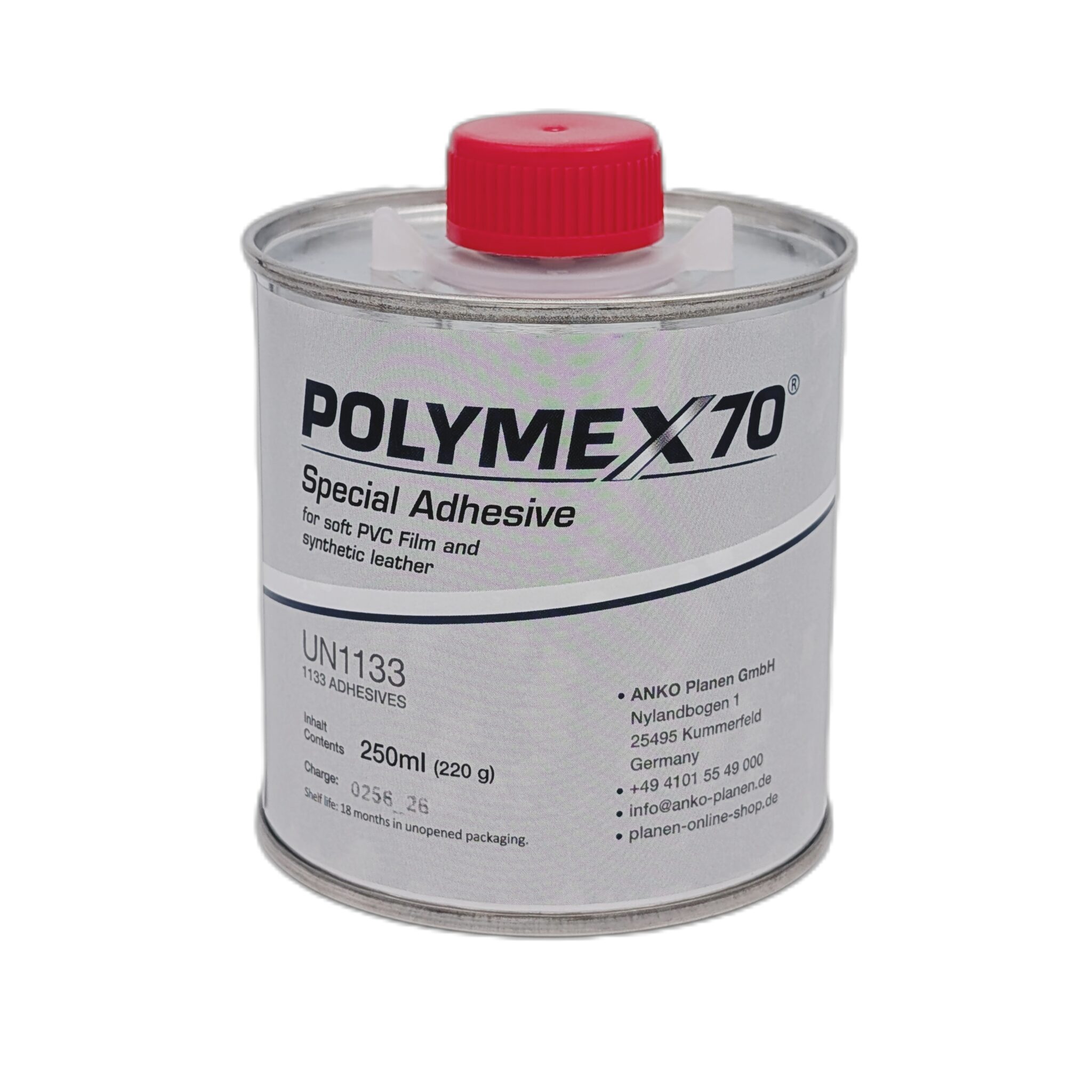 PVC-Kleber - Polymex70 - 250ml Pinseldose